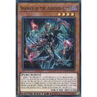 LEDE-EN090 Shaman of the Ashened City Super Rare 1st Edition NM