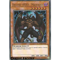 LEHD-ENA04 Destiny HERO - Malicious Ultra Rare 1st Edition NM