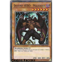 Yugioh LEHD-ENA04 Destiny HERO - Malicious Common 1st Edition NM