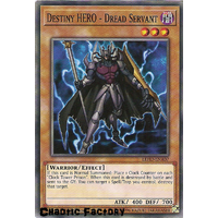 Yugioh LEHD-ENA07 Destiny HERO - Dread Servant Common 1st Edition NM