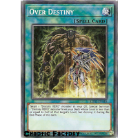 Yugioh LEHD-ENA18 Over Destiny Common 1st Edition NM