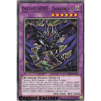 Yugioh LEHD-ENA34 Destiny HERO - Dangerous Common 1st Edition NM