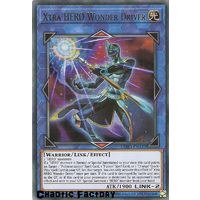 Yugioh LEHD-ENA37 Xtra HERO Wonder Driver Ultra Rare 1st Edition NM
