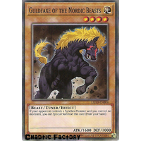 Yugioh LEHD-ENB04 Guldfaxe of the Nordic Beasts Common 1st Edition NM