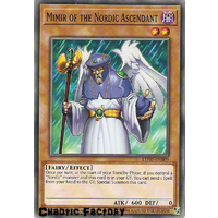 Yugioh LEHD-ENB09 Mimir of the Nordic Ascendant Common 1st Edition NM