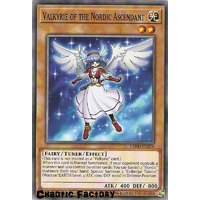Yugioh LEHD-ENB10 Valkyrie of the Nordic Ascendant Common 1st Edition NM