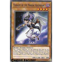Yugioh LEHD-ENB11 Vanadis of the Nordic Ascendant Common 1st Edition NM
