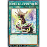 Yugioh LEHD-ENB14 Nordic Relice Draupnir Common 1st Edition NM