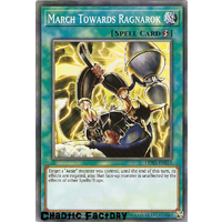 Yugioh LEHD-ENB15 March Towards Ragnarok Common 1st Edition NM