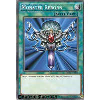 Yugioh LEHD-ENB19 Monster Reborn Common 1st Edition NM