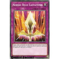 Yugioh LEHD-ENB26 Nordic Relic Laevateinn Common 1st Edition NM