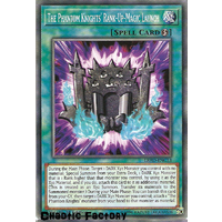 Yugioh LEHD-ENC13 The Phantom Knight's Rank-Up-Magic Launch Common 1st Edition NM