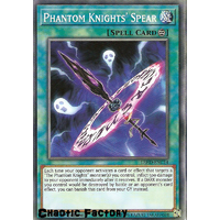 Yugioh LEHD-ENC14 Phatom Kngiht's Spear Common 1st Edition NM