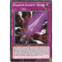 Yugioh LEHD-ENC22 Phantom Knight's Sword Common 1st Edition NM