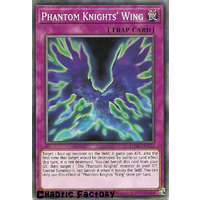Yugioh LEHD-ENC23 Phantom Knight's Wing Common 1st Edition NM
