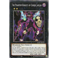 Yugioh LEHD-ENC32 The Phantom Knight's of Cursed Javelin Common 1st Edition NM