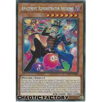 LIOV-EN006 Amazement Administrator Arlekino Secret Rare 1st Edition NM