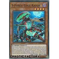 LIOV-EN015 S-Force Edge Razor Super Rare 1st Edition NM