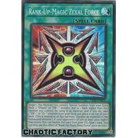 LIOV-EN050 Rank-Up-Magic Zexal Force Super Rare 1st Edition NM