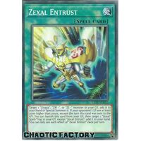 LIOV-EN052 Zexal Entrust Common 1st Edition NM