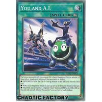 LIOV-EN061 You and A.I. Common 1st Edition NM