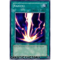 LOB-053 Raigeki Super Rare Unlimited Edition LP