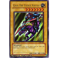 Gaia The Fierce Knight - LOB-A006 - Ultra Rare 1st Edition (Australian Version) NM