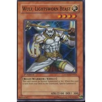 Wulf, Lightsworn Beast - LODT-EN023 - Super Rare LP 1st Edition