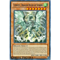 Yugioh Tempest, Dragon Ruler of Storms - LTGY-EN041 - Rare Unlimited NM