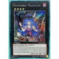 LVAL-EN057 Downerd Magician  Secret Rare 1st Edition NM
