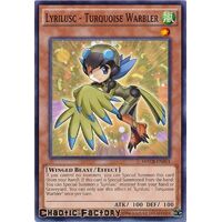 MACR-EN014 Lyrilusc - Turquoise Warbler - Common 1st Edition NM