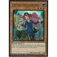 MAGO-EN007 Tour Guide From the Underworld Alternate Art Premium Gold Rare 1st Edition NM
