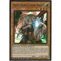 MAGO-EN009 Ghost Ogre & Snow Rabbit Premium Gold Rare 1st Edition NM