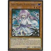 MAGO-EN010 Ghost Reaper & Winter Cherries Alternate Art Premium Gold Rare 1st Edition NM