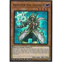 MAGO-EN016 Aleister the Invoker Alternate Art Premium Gold Rare 1st Edition NM