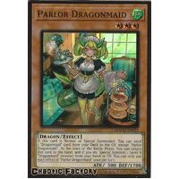 MAGO-EN023 Parlor Dragonmaid Premium Gold Rare 1st Edition NM