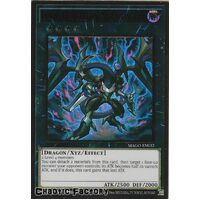MAGO-EN032 Dark Rebellion Xyz Dragon Premium Gold Rare 1st Edition NM