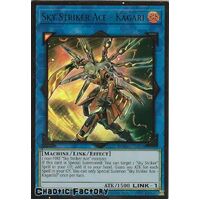 MAGO-EN038 Sky Striker Ace - Kagari Premium Gold Rare 1st Edition NM
