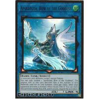 MAGO-EN041 Apollousa, Bow of the Goddess Alternate Art Premium Gold Rare 1st Edition NM
