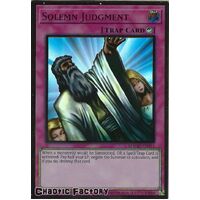 MAGO-EN051 Solemn Judgment Premium Gold Rare 1st Edition NM