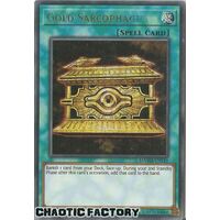 MAMA-EN110 Gold Sarcophagus Ultra Pharaohs Rare 1st Edition NM