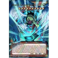 MAMO-EN006 Winged Kuriboh Sabatiel LV10 OVERFRAME Ultra Rare 1st Edition NM
