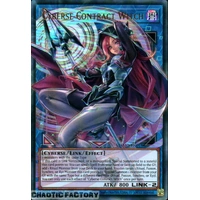 MAMO-EN018 Cyberse Contract Witch OVERFRAME Ultra Rare 1st Edition NM