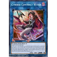 MAMO-EN018 Cyberse Contract Witch Ultra Rare 1st Edition NM