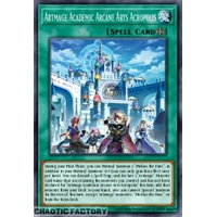 MAMO-EN101 Artmage Academic Arcane Arts Acropolis Ultra Rare 1st Edition NM