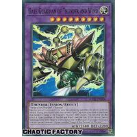 MAZE-EN004 Gate Guardian of Thunder and Wind Super Rare 1st Edition NM