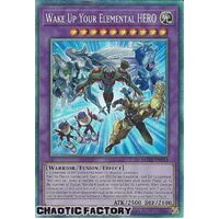 COLLECTORS RARE MAZE-EN014 Wake Up Your Elemental HERO 1st Edition NM