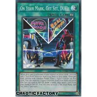 MAZE-EN016 On Your Mark, Get Set, DUEL! Super Rare 1st Edition NM