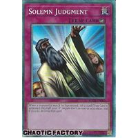 COLLECTORS RARE MAZE-EN063 Solemn Judgment 1st Edition NM