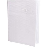 Monster Binder - 9 Pocket Album, Holofoil White with White Pages